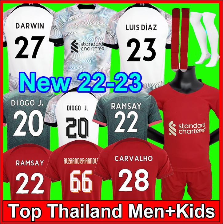 22 23 season home away 3rd RED YELLOW soccer jerseys 2022 2023 Mohamed Diogo Luis DIaz DARWIN RAMSAY football shirts men kids kits uniforms 999, 22/23 adult home epl
22 23 season home away 3rd RED YELLOW soccer jerseys 2022 2023 Mohamed Diogo Luis DIaz DARWIN RAMSAY football shirts men kids kits uniforms 999, 22/23 adult home epl