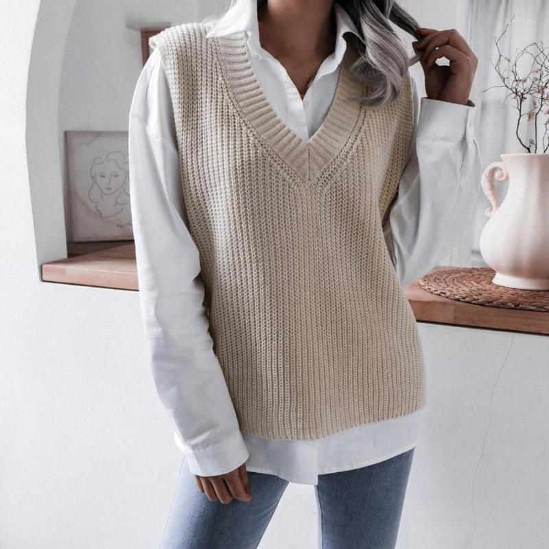Women' Sweaters Knitted For Women Fashion 2022 Autumn Winter Clothes Casual Solid Color Sweater Vest Pullovers White Blue ApricotWomen' Je
Women' Sweaters Knitted For Women Fashion 2022 Autumn Winter Clothes Casual Solid Color Sweater Vest Pullovers White Blue ApricotWomen' Je