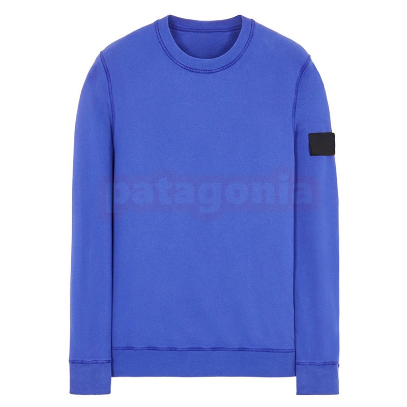 Mens High Street Round Neck Hoodies Fashion Womens Classic Armband Insignia Sweatshirt Couples Casual Pullover Basic Sweaters Asian Size M-2XL