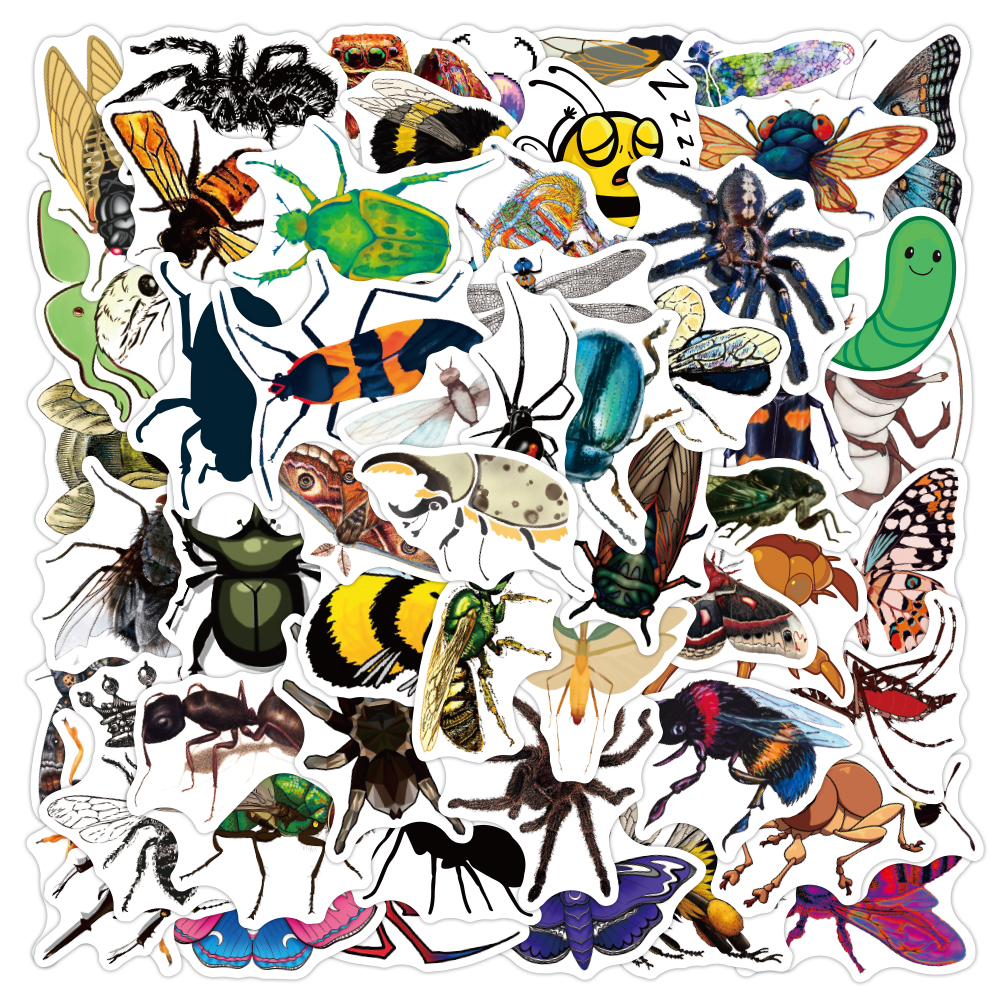 50Pcs Insect Mix Cute Graffiti Stickers For Kids DIY Laptop Water Bottles Car Window Guitar Phone Case Waterproof Decals Toys Wholesale
50Pcs Insect Mix Cute Graffiti Stickers For Kids DIY Laptop Water Bottles Car Window Guitar Phone Case Waterproof Decals Toys Wholesale