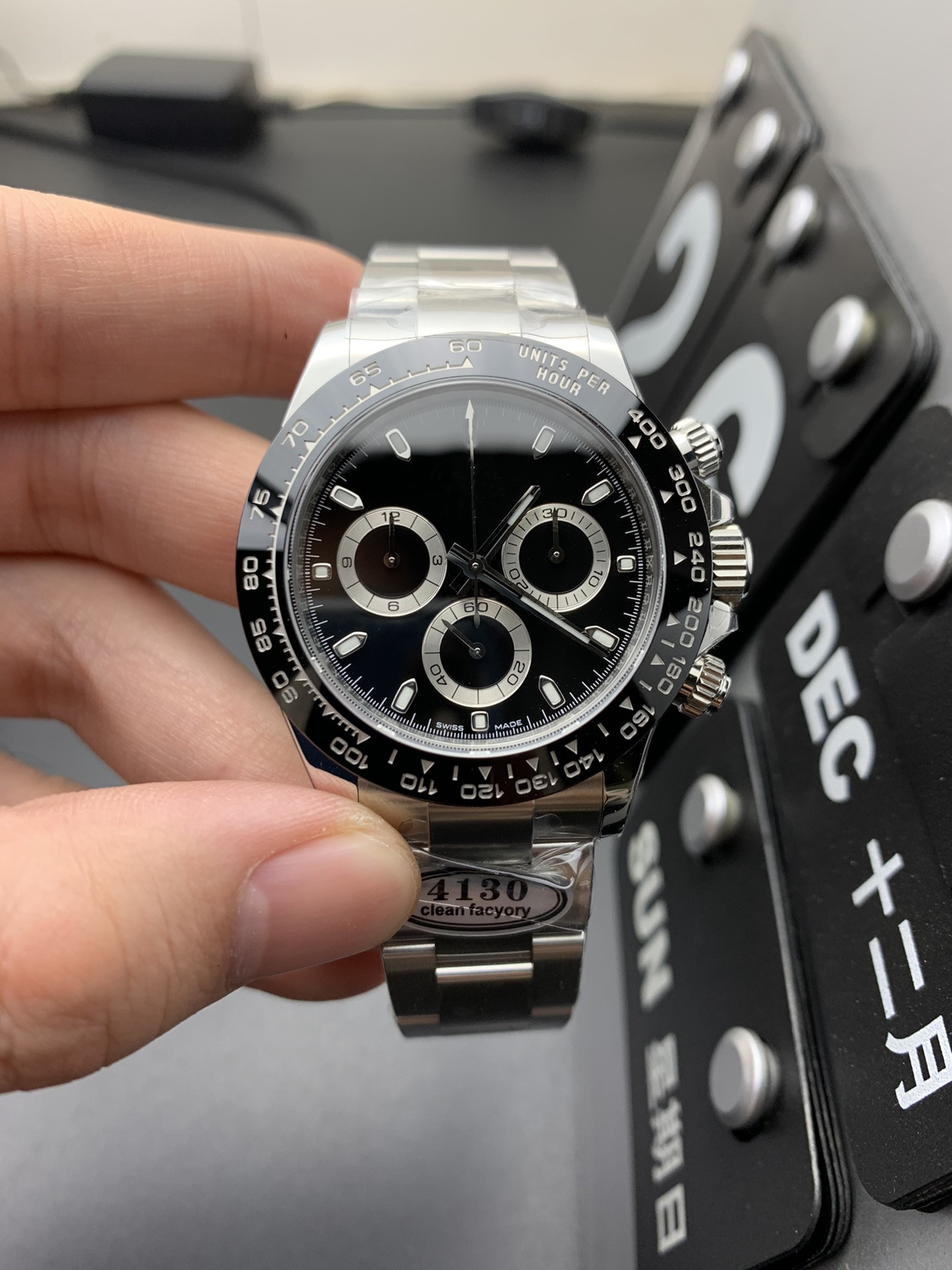 Mens Automatic Mechanical Watch Clean Factory V2 Version m116500ln 40mm 904L Ceramic Bezel Blue Crystal Dial Fully Restored Water Resistant 100M Designer Watch
Mens Automatic Mechanical Watch Clean Factory V2 Version m116500ln 40mm 904L Ceramic Bezel Blue Crystal Dial Fully Restored Water Resistant 100M Designer Watch