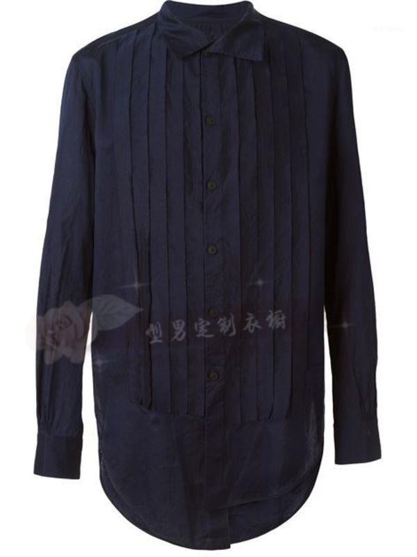 Customized Plus Size -6XL! The Design Asymmetrical Shirt Men' Fashion Long Sleeve Casual Shirts, Black
Customized Plus Size -6XL! The Design Asymmetrical Shirt Men' Fashion Long Sleeve Casual Shirts, Black