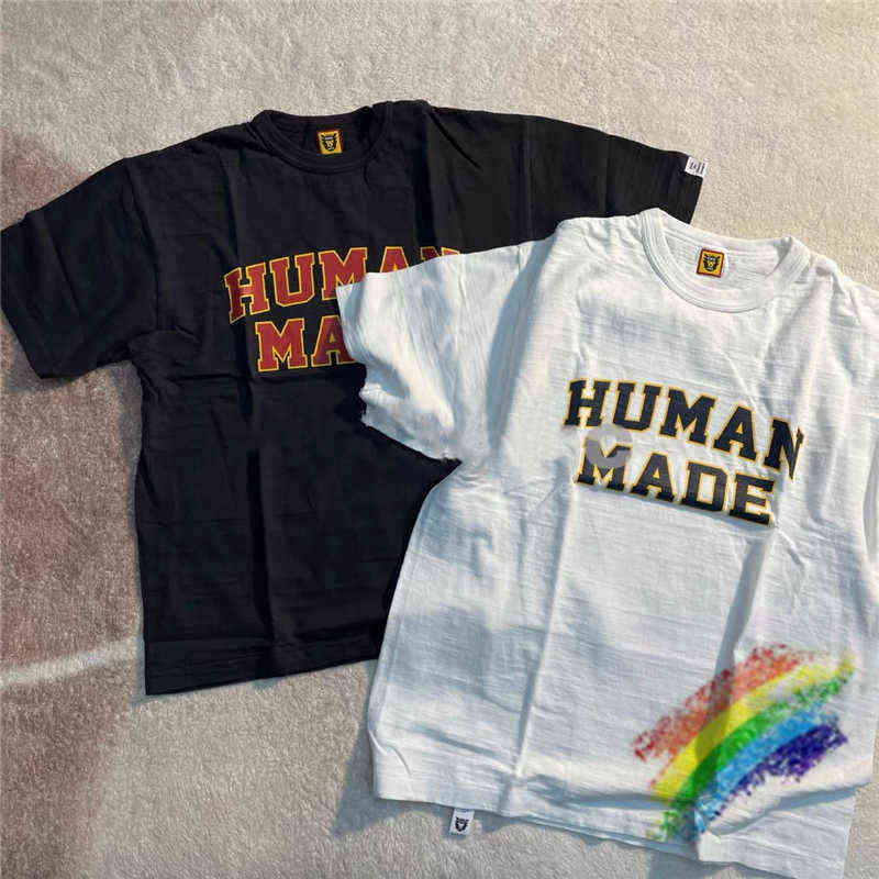 Girls Not Crying Human Made T-shirt Mass Slub Cotton Short Sleeve Men Women Best Quality Manmade Tee TopsT220721
Girls Not Crying Human Made T-shirt Mass Slub Cotton Short Sleeve Men Women Best Quality Manmade Tee TopsT220721