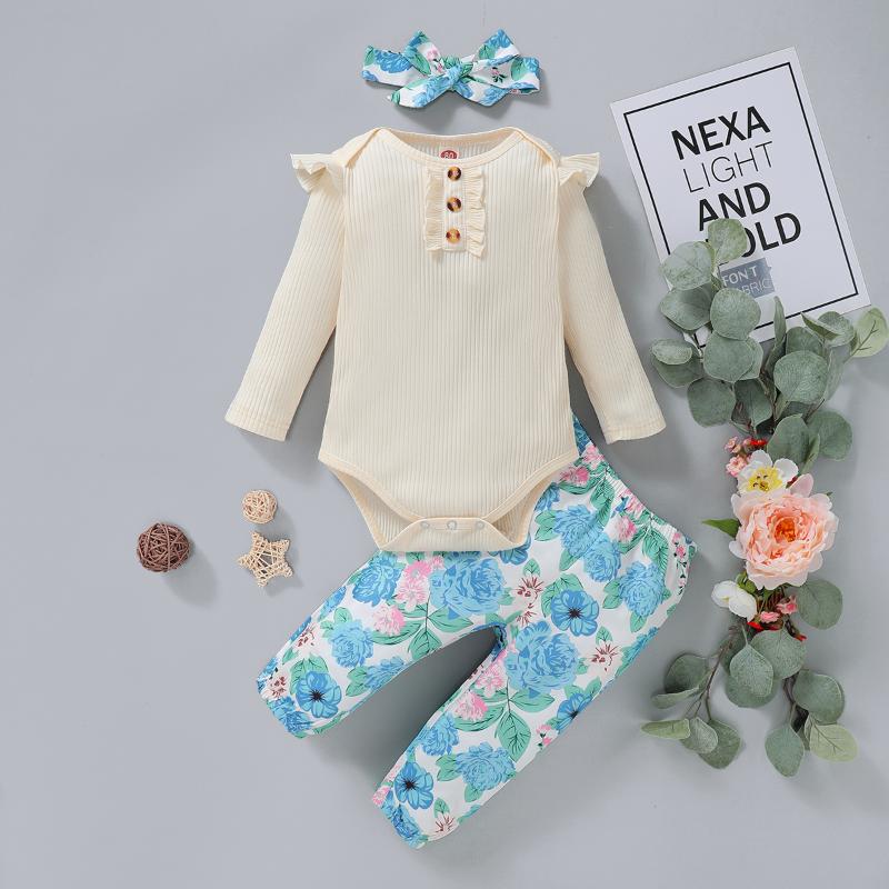 Clothing Sets Long Sleeve Floral Baby Girl Clothes 0 To 3 Cotton Set For Born 3Piece Infant, Xs2007056
Clothing Sets Long Sleeve Floral Baby Girl Clothes 0 To 3 Cotton Set For Born 3Piece Infant, Xs2007056