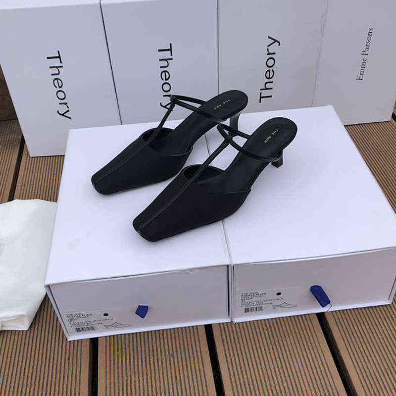 shoes The row 2022 spring and summer new minimalist leather Baotou high-heeled slippers sandals French Muller shoes women 8OLE, White
shoes The row 2022 spring and summer new minimalist leather Baotou high-heeled slippers sandals French Muller shoes women 8OLE, White