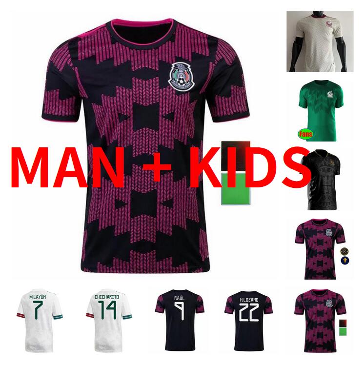 Player Version Fans 2022 Mexico Soccer Jersey green National world cup 22 23 kits CHICHARITO LOZANO GUARDADO CARLOS VELA RAUL Men Kids Football Shirts, Kids size
Player Version Fans 2022 Mexico Soccer Jersey green National world cup 22 23 kits CHICHARITO LOZANO GUARDADO CARLOS VELA RAUL Men Kids Football Shirts, Kids size