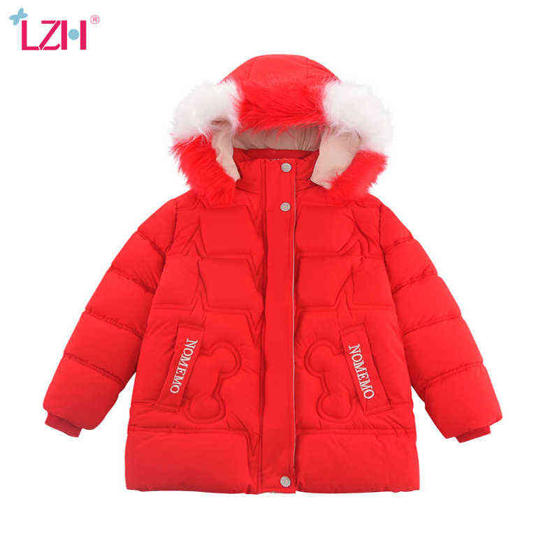 Lzh 2021 Autumn Winter Baby Girls Clothes Thick Down Jacket For Girls Hooded Children Clothing From 5 to 12 years Children Jackets J220718, Watermelon red
Lzh 2021 Autumn Winter Baby Girls Clothes Thick Down Jacket For Girls Hooded Children Clothing From 5 to 12 years Children Jackets J220718, Watermelon red