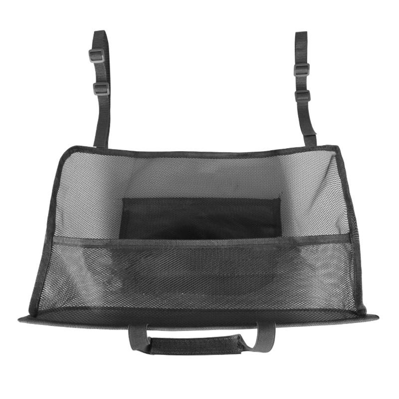 

Car Organizer Wide Application Large Capacity Pet Mesh Mobile Phone Net Holder Keep Neat Space Saving Tablet Durable Back Seat