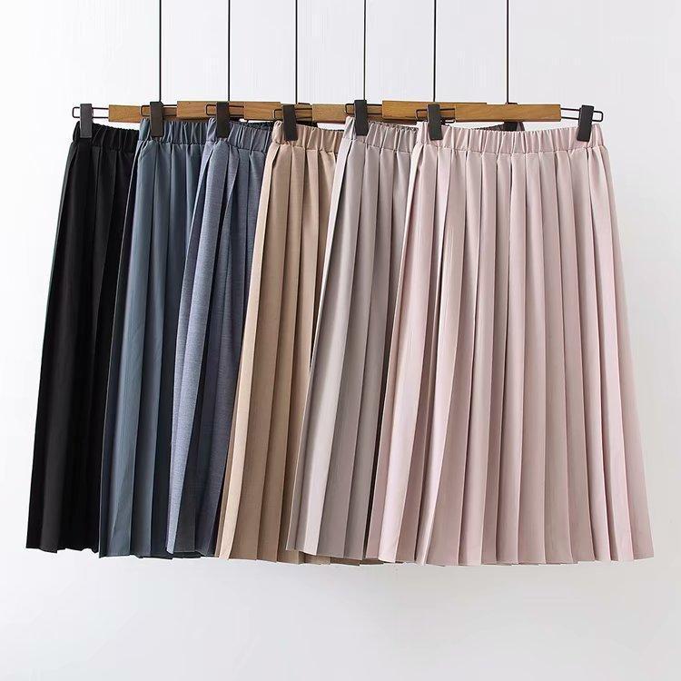 Fashion Pleated Skirt Women High Waist Plus Size Skirts 2022 Spring Black Elastic Casual Elegant Net Color, Blue
Fashion Pleated Skirt Women High Waist Plus Size Skirts 2022 Spring Black Elastic Casual Elegant Net Color, Blue