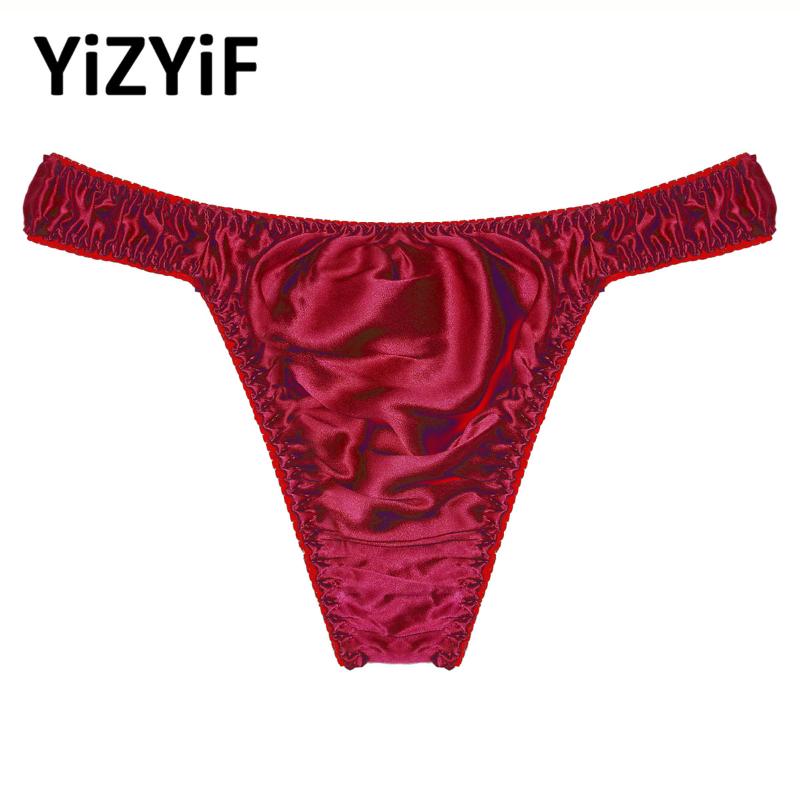 Underpants Sexy Gay Lingerie Men Shiny Satin Bikini Thongs Sissy Underwear Panties, Black;white
Underpants Sexy Gay Lingerie Men Shiny Satin Bikini Thongs Sissy Underwear Panties, Black;white