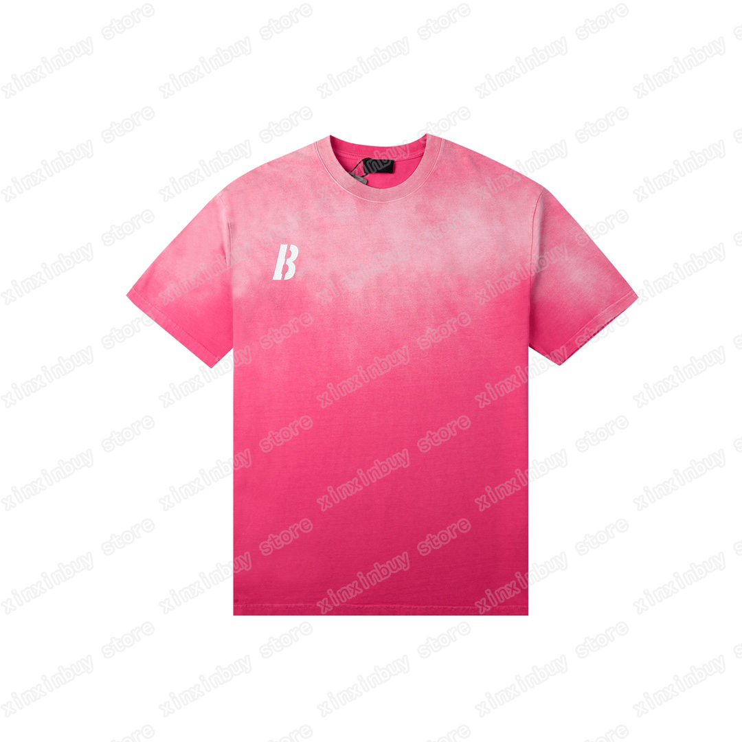 22ss Women Designers t shirt tee Broken letter Gradient tie dyed short sleeve Man Crew Neck Streetwear black white green xinxinbuy XS-L, Blue
22ss Women Designers t shirt tee Broken letter Gradient tie dyed short sleeve Man Crew Neck Streetwear black white green xinxinbuy XS-L, Blue