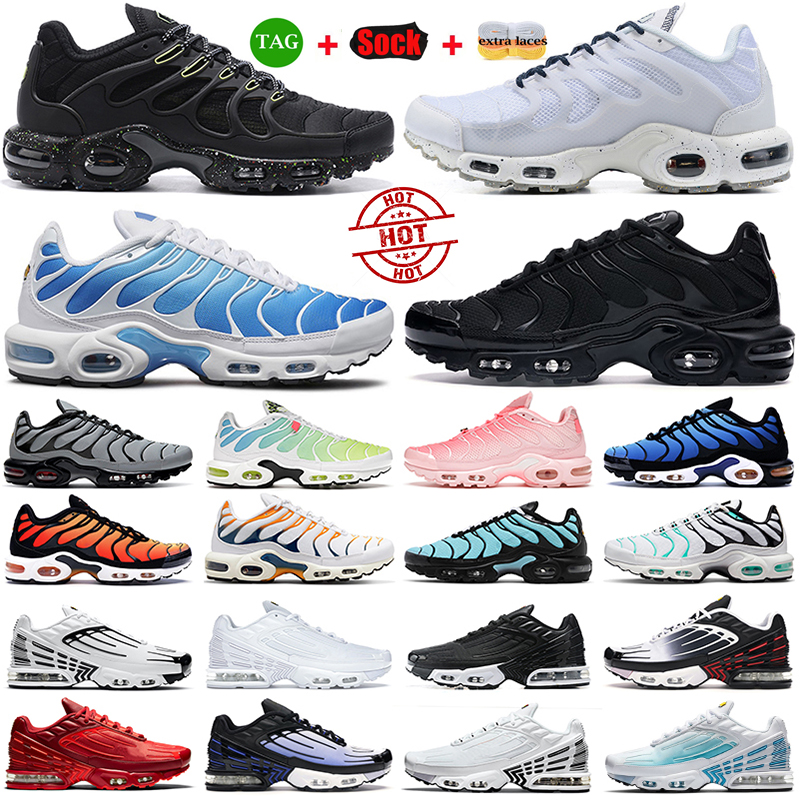 OG men women running shoes tn plus 3 Terrascape Triple Black white Atlanta Hyper Fury Jade Laser Wolf Grey mens sports sneakers outdoor trainers, (8)
OG men women running shoes tn plus 3 Terrascape Triple Black white Atlanta Hyper Fury Jade Laser Wolf Grey mens sports sneakers outdoor trainers, (8)