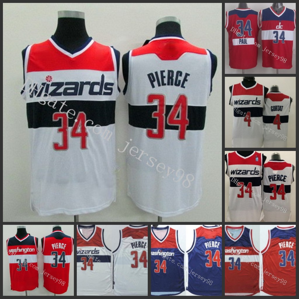 Washington''Wizards''men 34''Paul''Pierce 4''Marcin''Gortat retro Basketball''Jersey
Washington''Wizards''men 34''Paul''Pierce 4''Marcin''Gortat retro Basketball''Jersey