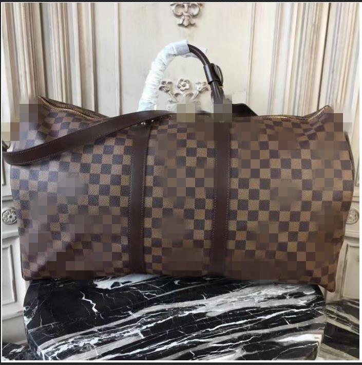LVS Louiseity VIUTONITY Louiss Vuttons Designers Luxury premium leather men womens travel bag duffle bag leather luggage handbags large capacity sport bags 45-55CM, Brown
LVS Louiseity VIUTONITY Louiss Vuttons Designers Luxury premium leather men womens travel bag duffle bag leather luggage handbags large capacity sport bags 45-55CM, Brown
