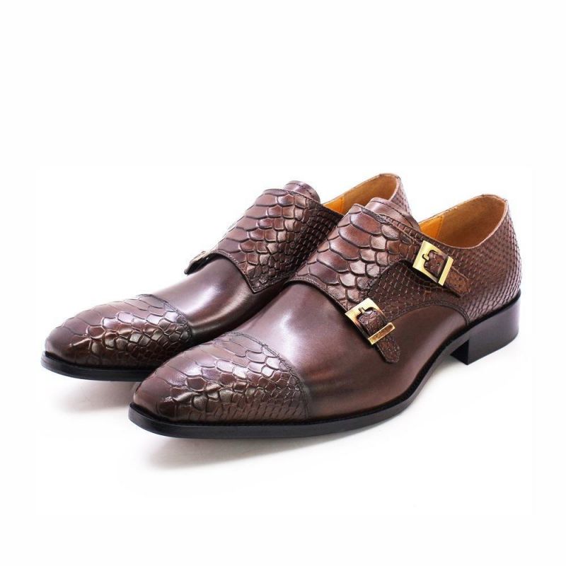 Top Monk Shoes Men Solid Color Casual Fashion Banquet Party Leather Retro Double Buckle Set Pointe Toe Gentleman Dress Shoes KB203, Clear
Top Monk Shoes Men Solid Color Casual Fashion Banquet Party Leather Retro Double Buckle Set Pointe Toe Gentleman Dress Shoes KB203, Clear