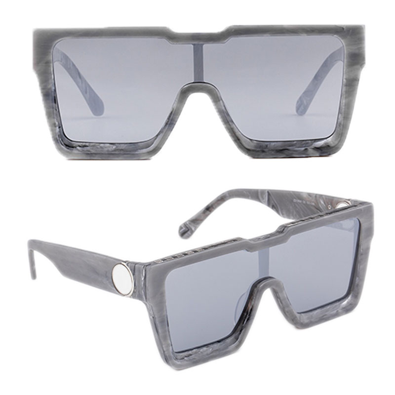 Mens Womens Sunglasses Z2190W Stereo Bump Craft Temple Four Leaf Clover Casting Frame Top Metal Strip Men Sun glasses New Cyclone Sunglasses with Box
Mens Womens Sunglasses Z2190W Stereo Bump Craft Temple Four Leaf Clover Casting Frame Top Metal Strip Men Sun glasses New Cyclone Sunglasses with Box