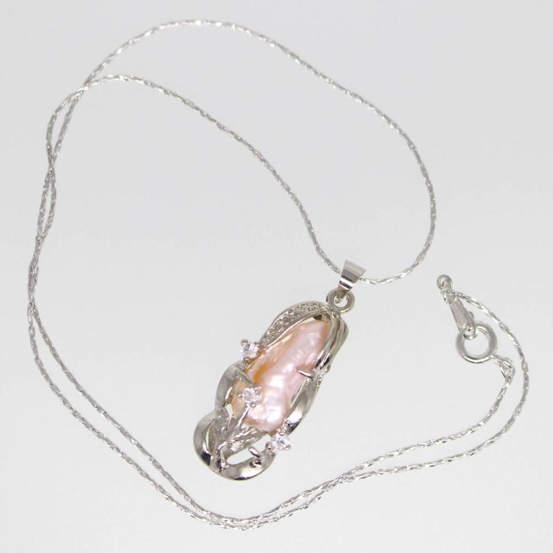 Pendant Necklaces Beauty 8mmX14mm Real Baroque Biwa Pearl Metal Chains Necklace 17 Inches White Purple Black
Pendant Necklaces Beauty 8mmX14mm Real Baroque Biwa Pearl Metal Chains Necklace 17 Inches White Purple Black