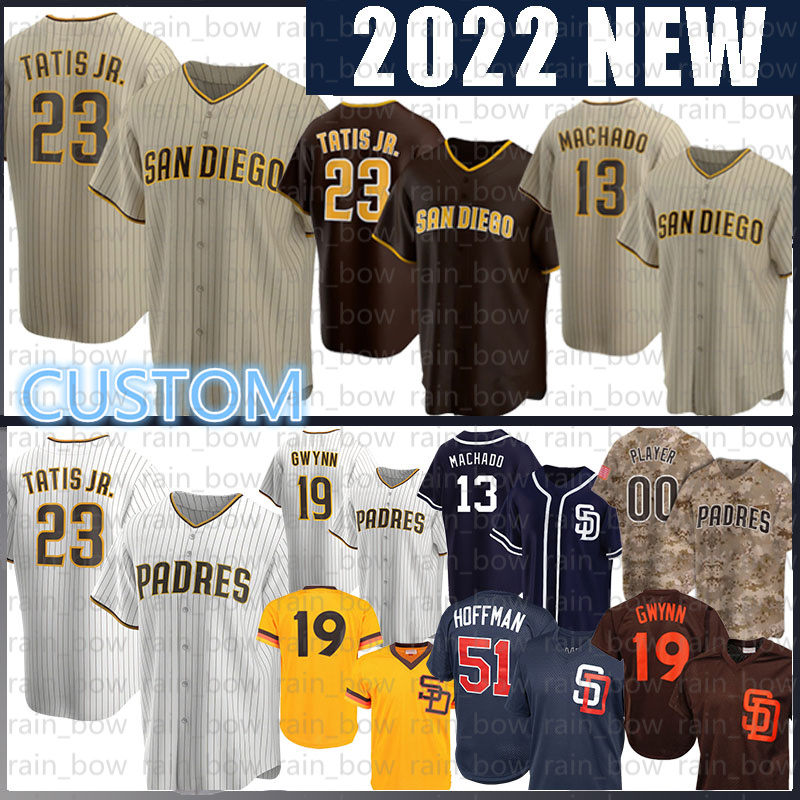 San Diego Baseball Jersey Padres 23 Fernando Tatis Jr. 13 Manny Machado Tony Gwynn Wil Myers Yu Darvish Jake Cronenworth Trent Grisham Trevor Hoffman Ha-Seong Kim Snell, Mens(size:m-3xl)jiaoshi
San Diego Baseball Jersey Padres 23 Fernando Tatis Jr. 13 Manny Machado Tony Gwynn Wil Myers Yu Darvish Jake Cronenworth Trent Grisham Trevor Hoffman Ha-Seong Kim Snell, Mens(size:m-3xl)jiaoshi