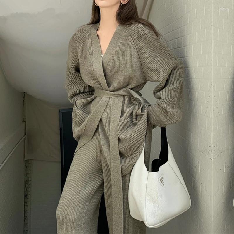 Women's Two Piece Pants Knitted Cardigan Set Women Long Sleeve Oversized Sweater Coat High Waist Wide Leg Straight 2022 Fall Vintage, Only pants
Women's Two Piece Pants Knitted Cardigan Set Women Long Sleeve Oversized Sweater Coat High Waist Wide Leg Straight 2022 Fall Vintage, Only pants