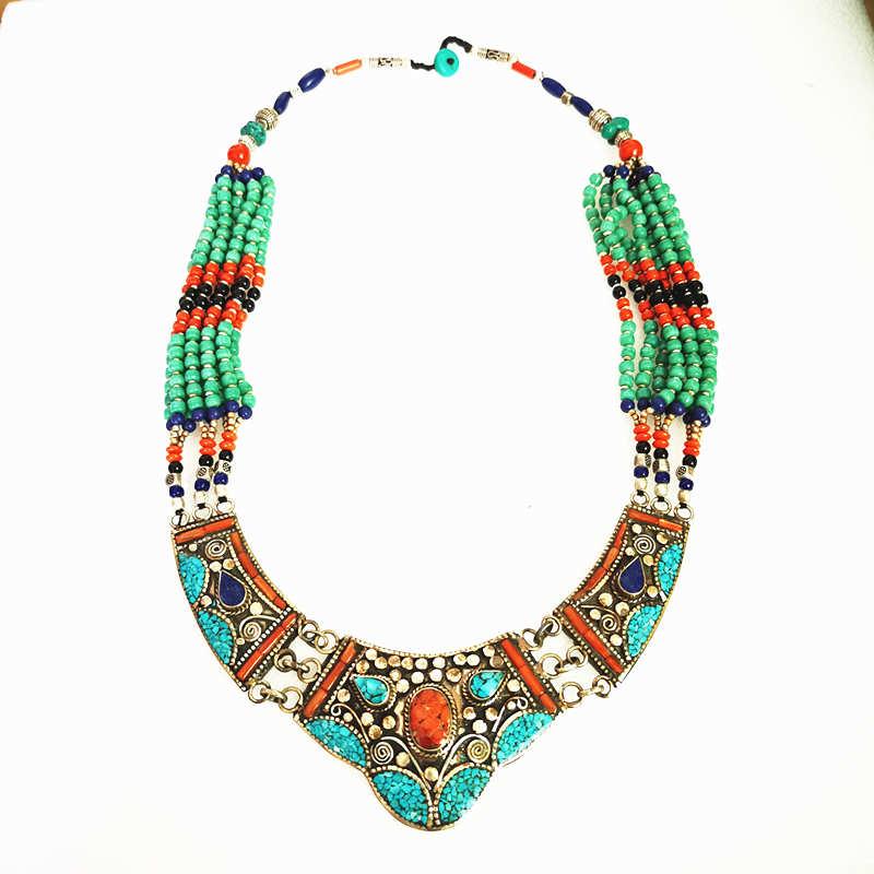 Pendant Necklaces Vintage Necklace Copper With Big Multi Layers Tibetan Ethnic Jewelry TNL219Pendant NecklacesPendant
Pendant Necklaces Vintage Necklace Copper With Big Multi Layers Tibetan Ethnic Jewelry TNL219Pendant NecklacesPendant