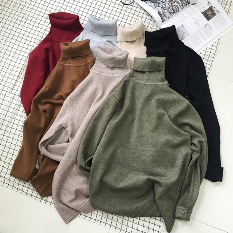 Men's Sweaters RUIHUO Solid Pullover Turtleneck Men Sweater Fashion Knitted Clothing M-2XL 2022 Autumn Winter Arrivals Mari22, Army green 
Men's Sweaters RUIHUO Solid Pullover Turtleneck Men Sweater Fashion Knitted Clothing M-2XL 2022 Autumn Winter Arrivals Mari22, Army green