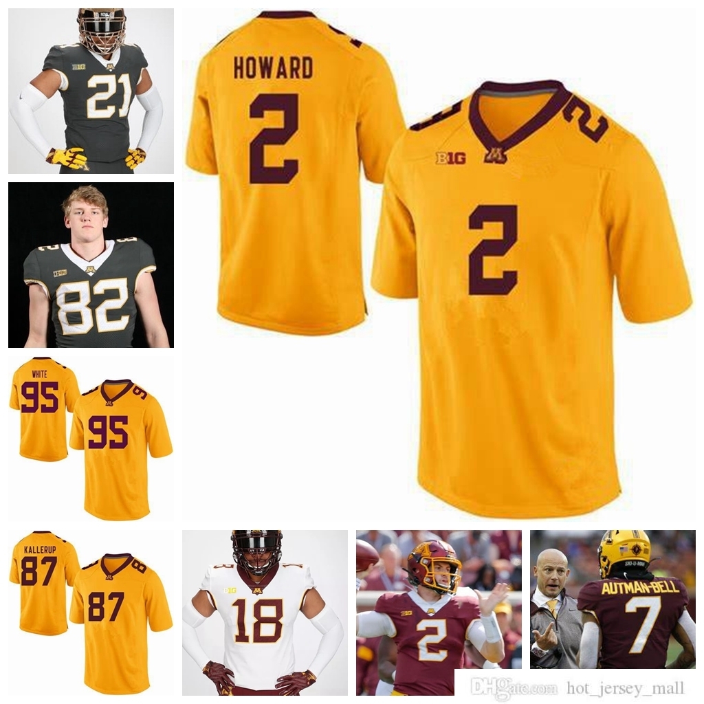 NCAA Minnesota Golden Gophers College Football Jerseys Rodney Smith Jersey Shannon Brooks Chris Autman-Bell Bryce Williams Jerseys Custom Stitch, Youth yellow
NCAA Minnesota Golden Gophers College Football Jerseys Rodney Smith Jersey Shannon Brooks Chris Autman-Bell Bryce Williams Jerseys Custom Stitch, Youth yellow