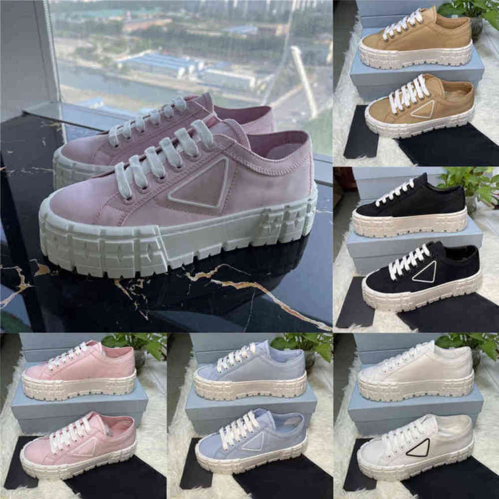 2022 Designer Women Nylon Shoes Gabardine Shoes Canvas Sneakers Wheel Lady Trainers Fashion Platform Solid Heighten Shoe With Box KNHT
2022 Designer Women Nylon Shoes Gabardine Shoes Canvas Sneakers Wheel Lady Trainers Fashion Platform Solid Heighten Shoe With Box KNHT