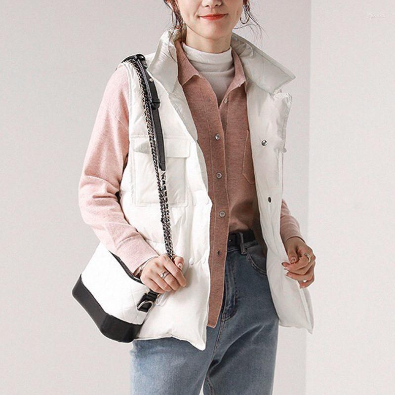 Women's Vests 2022 Women Winter Warm Sleeveless Vest Coats Plus Size Down Cotton Padded Jacket Female Veats Mandarin Collar Waistcoat, Bk
Women's Vests 2022 Women Winter Warm Sleeveless Vest Coats Plus Size Down Cotton Padded Jacket Female Veats Mandarin Collar Waistcoat, Bk
