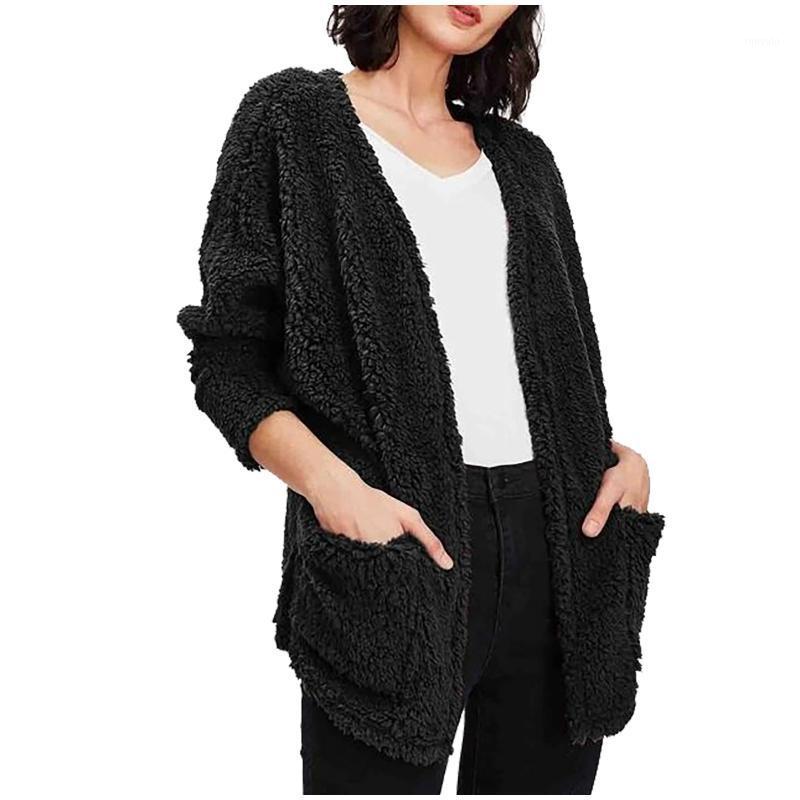 Ladies Fashion Loose Short Coats Women Winter Casual Big Pocket Plush Jacket High Quality Solid Outwear Mujer Chaqueta 2022 #4 Women's Jacke, Black
Ladies Fashion Loose Short Coats Women Winter Casual Big Pocket Plush Jacket High Quality Solid Outwear Mujer Chaqueta 2022 #4 Women's Jacke, Black
