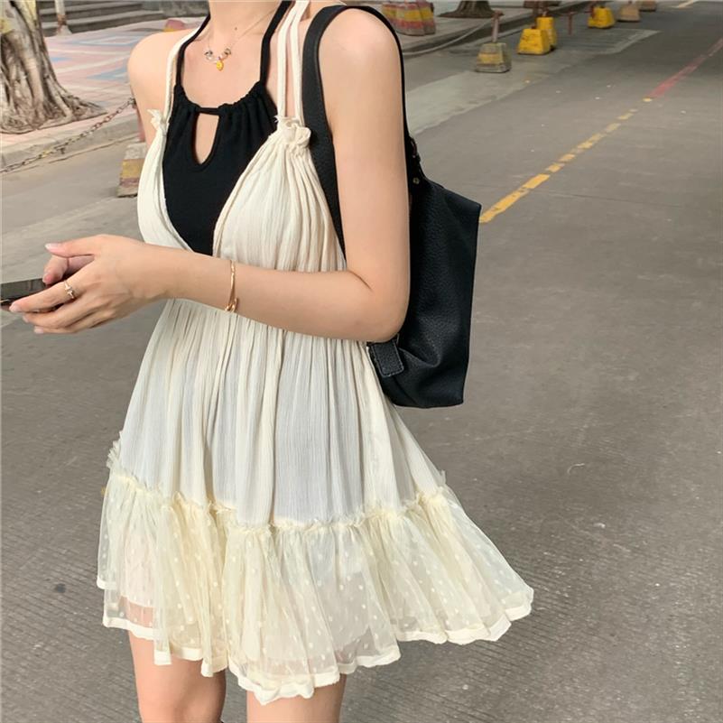 Summer Mini Dress For Womens Holiday Style Girls Sweet Loose Lace Up Spaghetti Strap R98259, Strap dress
Summer Mini Dress For Womens Holiday Style Girls Sweet Loose Lace Up Spaghetti Strap R98259, Strap dress