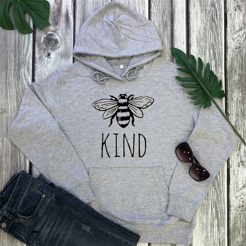 Bee kind cute graphic women fashion pure cotton casual religion Christian Bible baptism personality pullovers cute graphic tops T200525