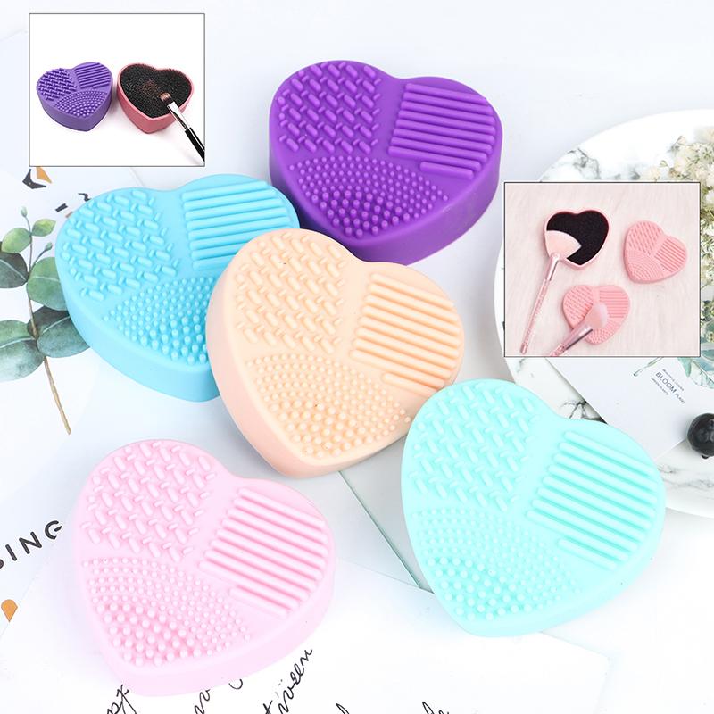 Makeup Brushes Brush Cleaner Heart Shape Scrubber Cosmetic Cleaning Silicone Foundation Package Included 1 CleanerMakeup
Makeup Brushes Brush Cleaner Heart Shape Scrubber Cosmetic Cleaning Silicone Foundation Package Included 1 CleanerMakeup