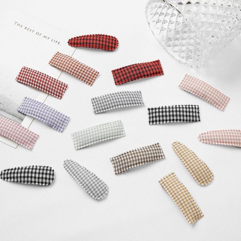 Hair Accessories 2pcs Plaid Print BB Clips Baby Girl Hairpins Infant Kid Headwear Barrettes Grips For ChildrenHair
Hair Accessories 2pcs Plaid Print BB Clips Baby Girl Hairpins Infant Kid Headwear Barrettes Grips For ChildrenHair