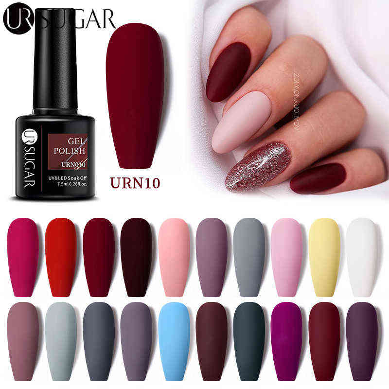 NXY Nail Gel 7 5ml Polish Semi Permanent Varnish Base Matte Top Coat Uv Led Soak Off Art Manicure 0328