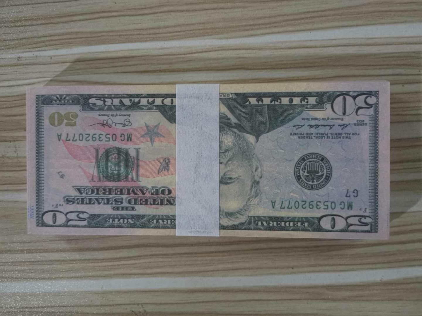 Movie Gift Banknote Fake 100pcs/pack Dollar Prop Toy Currency 20 Children 50 Party Money Qaihu
Movie Gift Banknote Fake 100pcs/pack Dollar Prop Toy Currency 20 Children 50 Party Money Qaihu