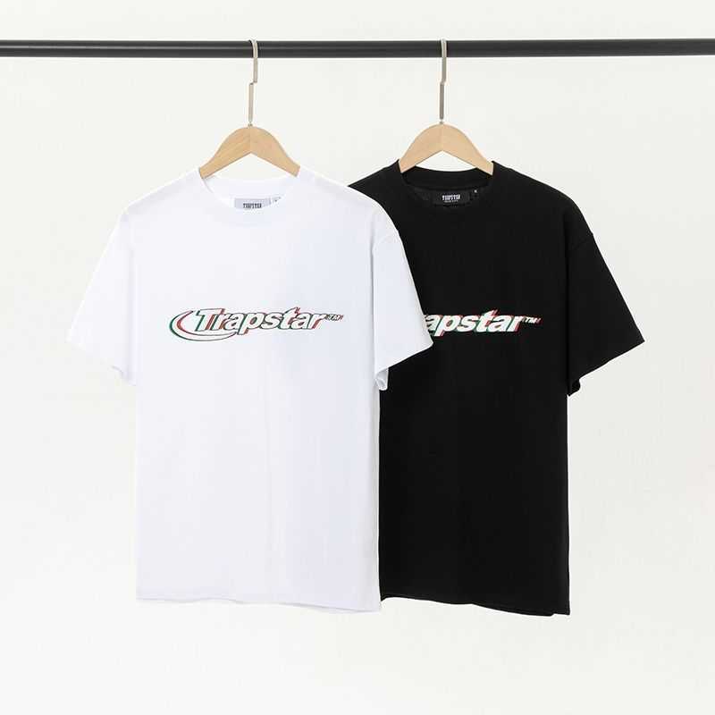Men Fashion Designer Trapstars Phantom Print Short Sleeve European and American Hip Hop Rap Foreign Trade Men' T-shirt, White
Men Fashion Designer Trapstars Phantom Print Short Sleeve European and American Hip Hop Rap Foreign Trade Men' T-shirt, White