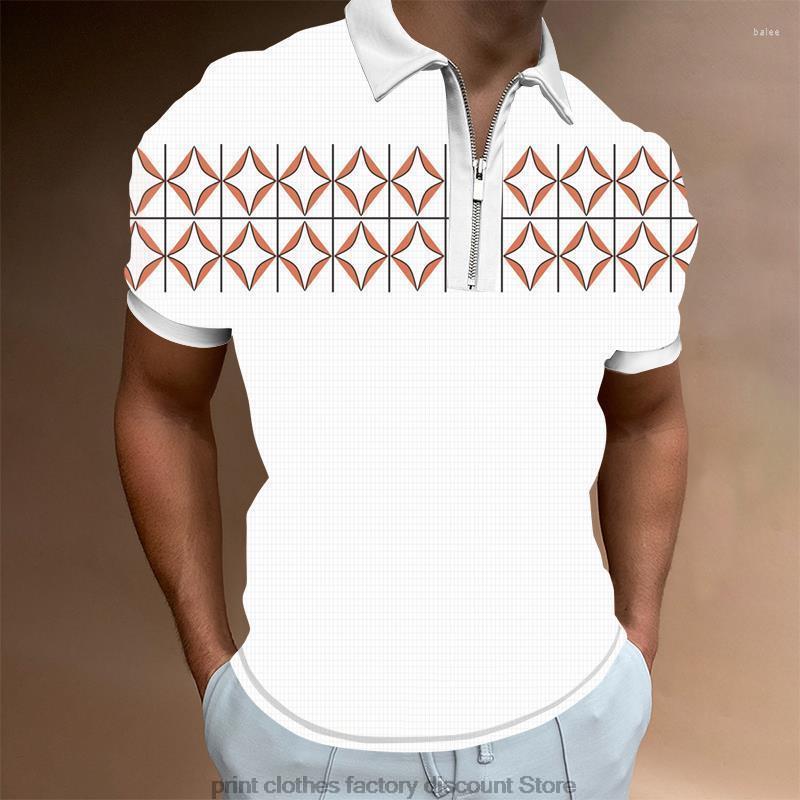 Men' Polos Fashion Men' Clothing Shirts Turn-Down Collar Zipper Daily Wear Print Short Sleeve Tee Casual Patchwork Homme PulloversMen, Kthzd222218q
Men' Polos Fashion Men' Clothing Shirts Turn-Down Collar Zipper Daily Wear Print Short Sleeve Tee Casual Patchwork Homme PulloversMen, Kthzd222218q