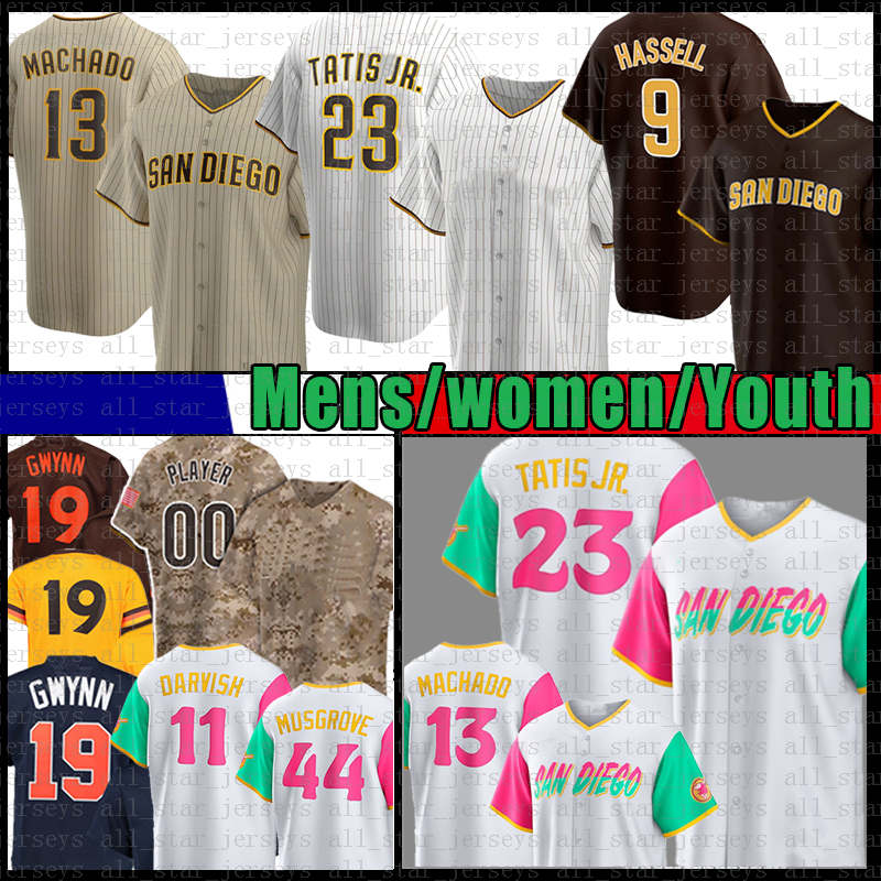 San 23 Fernando Tatis Jr. Diego Baseball Jersey Padres 13 Manny Machado Yu Darvish Tony Gwynn Wil Myers Jake Cronenworth Eric Hosmer Trevor Hoffman Trent Grisham Blake, Mens(jiaoshi)retro
San 23 Fernando Tatis Jr. Diego Baseball Jersey Padres 13 Manny Machado Yu Darvish Tony Gwynn Wil Myers Jake Cronenworth Eric Hosmer Trevor Hoffman Trent Grisham Blake, Mens(jiaoshi)retro