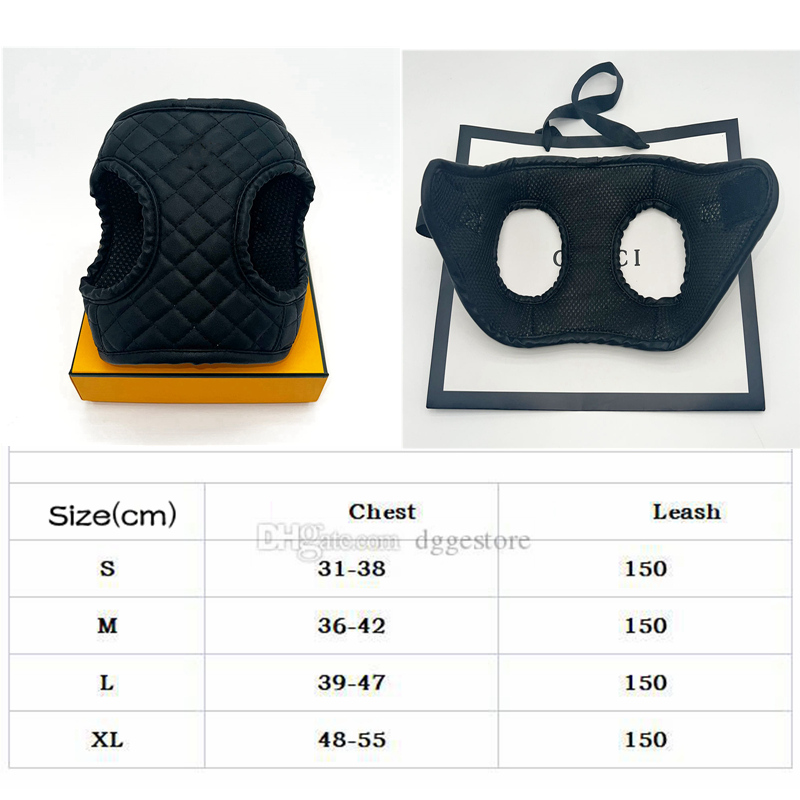 free shipping Step-in Designer Dog Harness Leashes Set Soft Leather Mesh Vest Harnesses for Small and Medium Dogs Poodle Schnauzer Heis French Bulldog