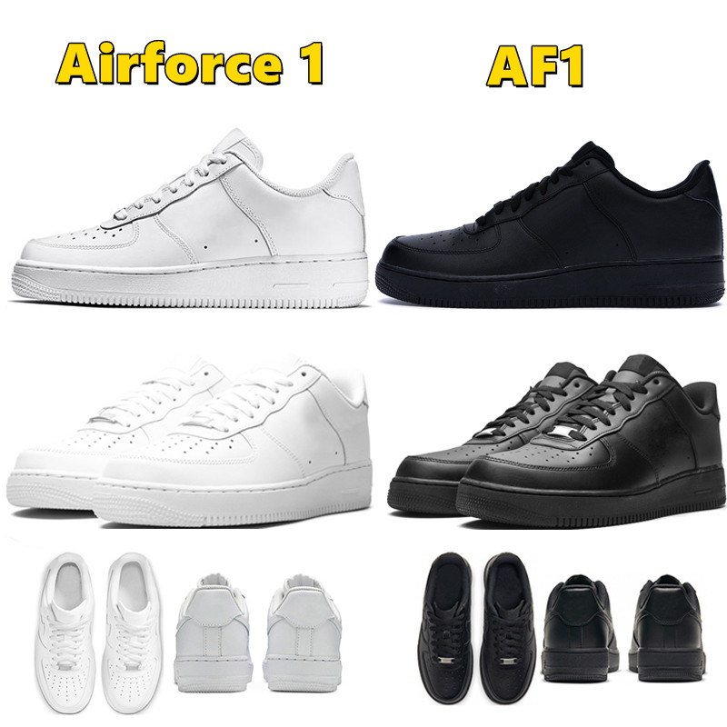 OG airforce 1 platform shoes af1 low sneakers men women Classic Triple White Black mens trainers designer shoe size 36-45, #23
OG airforce 1 platform shoes af1 low sneakers men women Classic Triple White Black mens trainers designer shoe size 36-45, #23
