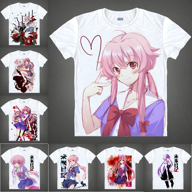 Men' T-Shirts Coolprint Japanese Anime Shirt Mirai Nikki Multi-style Short Sleeve Yuno Gasai Cosplay Costume Kawaii GiftMen, Style 2
Men' T-Shirts Coolprint Japanese Anime Shirt Mirai Nikki Multi-style Short Sleeve Yuno Gasai Cosplay Costume Kawaii GiftMen, Style 2