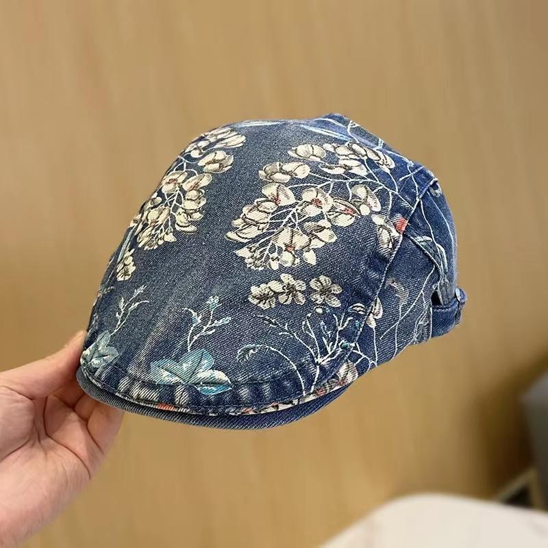 Visors Summer And Autumn Hats Female Print Cowboy Caps Fashion Street All-match Forward Ethnic Style Anti-wear BaileyVisors
Visors Summer And Autumn Hats Female Print Cowboy Caps Fashion Street All-match Forward Ethnic Style Anti-wear BaileyVisors
