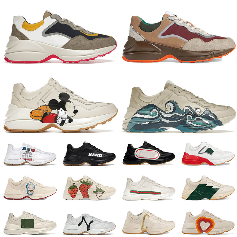 With Box 2022 Top Quality Rhyton Sneakers Designer Casual Shoes for Mens Women Starwberry Vintage Multicolor Platform Tennis Mouse Mouth Shoe 35-45, B12 stone sage 36-47
With Box 2022 Top Quality Rhyton Sneakers Designer Casual Shoes for Mens Women Starwberry Vintage Multicolor Platform Tennis Mouse Mouth Shoe 35-45, B12 stone sage 36-47