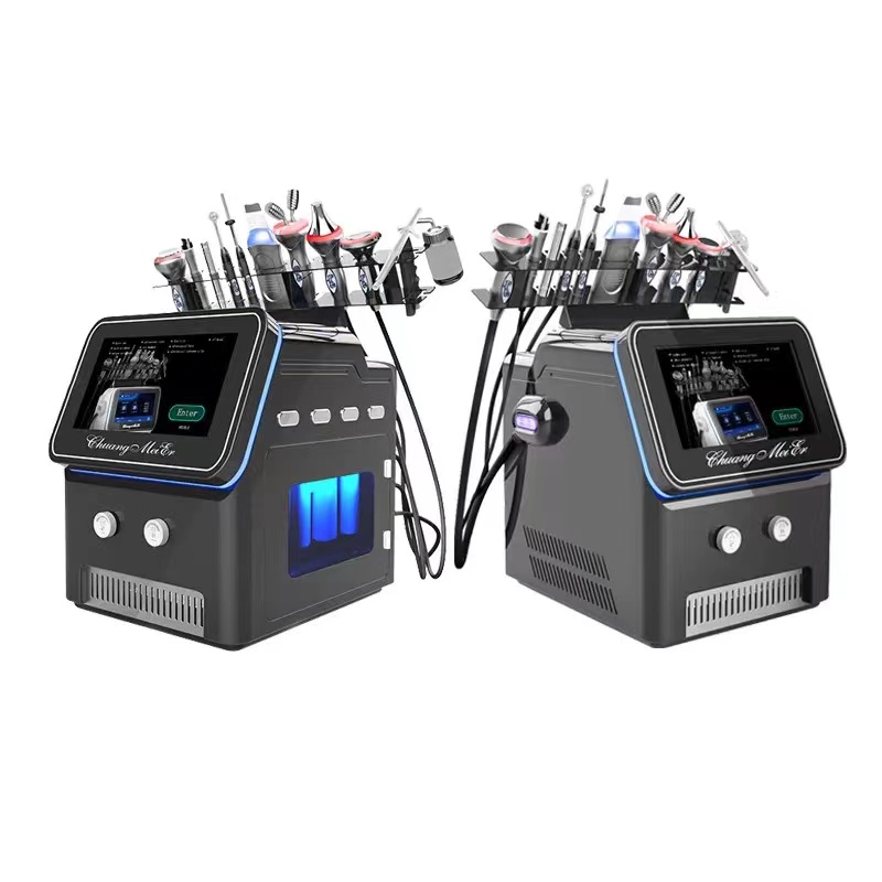 Anti aging face lifting acne treatment blackhead removal RF Microdermabrasion beauty device for salon use