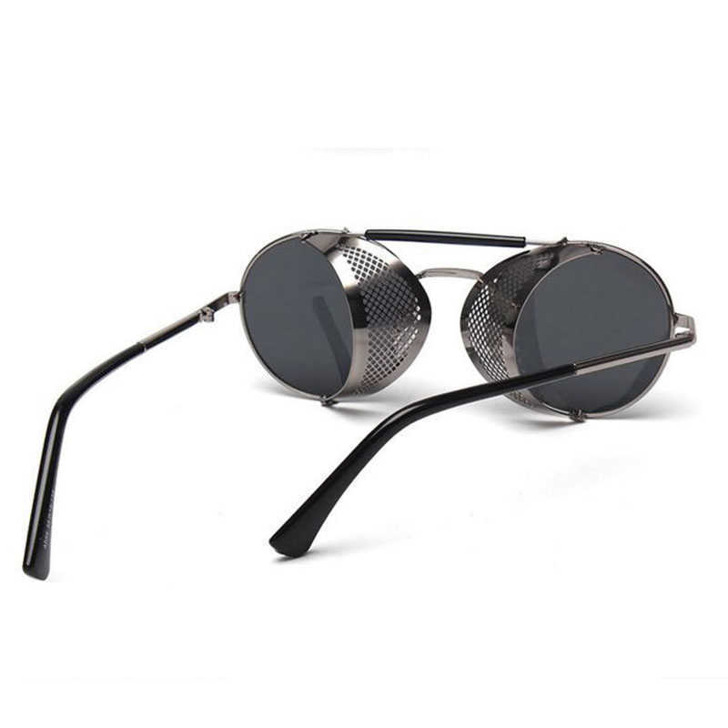 Fashion Luxury Glasses Retro Steam punk Sunglasses Round Designer Steam Punk Metal Shields Sunglasses Men Women UV400 Gafas de Sol ss
Fashion Luxury Glasses Retro Steam punk Sunglasses Round Designer Steam Punk Metal Shields Sunglasses Men Women UV400 Gafas de Sol ss