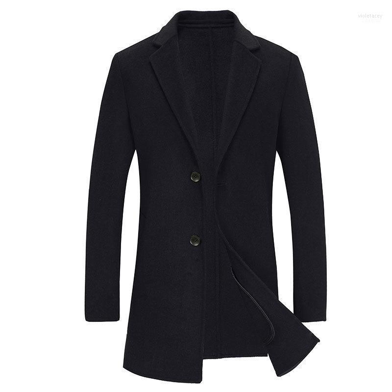 Men's Wool & Blends The Season Double Coat Of Middle-aged And Young Male Long Leisure Warm Woolen Cloth Fan Viol22, Black
Men's Wool & Blends The Season Double Coat Of Middle-aged And Young Male Long Leisure Warm Woolen Cloth Fan Viol22, Black