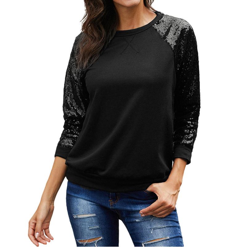 Women' Hoodies & Sweatshirts Women' Casual Top Shirt Printing Sequins O Neck Long Sleeve Loose Soft Temperament T Blusa FemininaWomen, Black
Women' Hoodies & Sweatshirts Women' Casual Top Shirt Printing Sequins O Neck Long Sleeve Loose Soft Temperament T Blusa FemininaWomen, Black