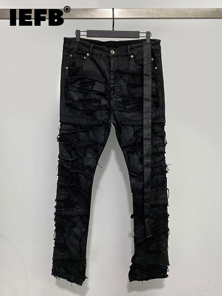 Men' Jeans Darkwear Men Coated Multi Thread Decoration Wax Brushing Cloth Elastic High Street 2022 Male Trousers 9A4318Men' Bert22, Black
Men' Jeans Darkwear Men Coated Multi Thread Decoration Wax Brushing Cloth Elastic High Street 2022 Male Trousers 9A4318Men' Bert22, Black