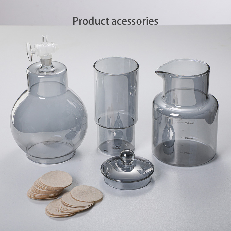 swabue cold brew coffee pot set drip filter ecocoffee iced tools barista handmade glass coffee maker household pour over kettle