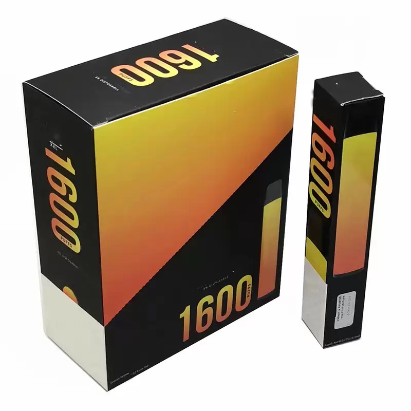 Disposable Vapes Electronic Cigarette Puff XXL 1600 Puffs Vape Device 1000mah 6.5ml Pod 40+ Colors Available E Cigs
Disposable Vapes Electronic Cigarette Puff XXL 1600 Puffs Vape Device 1000mah 6.5ml Pod 40+ Colors Available E Cigs